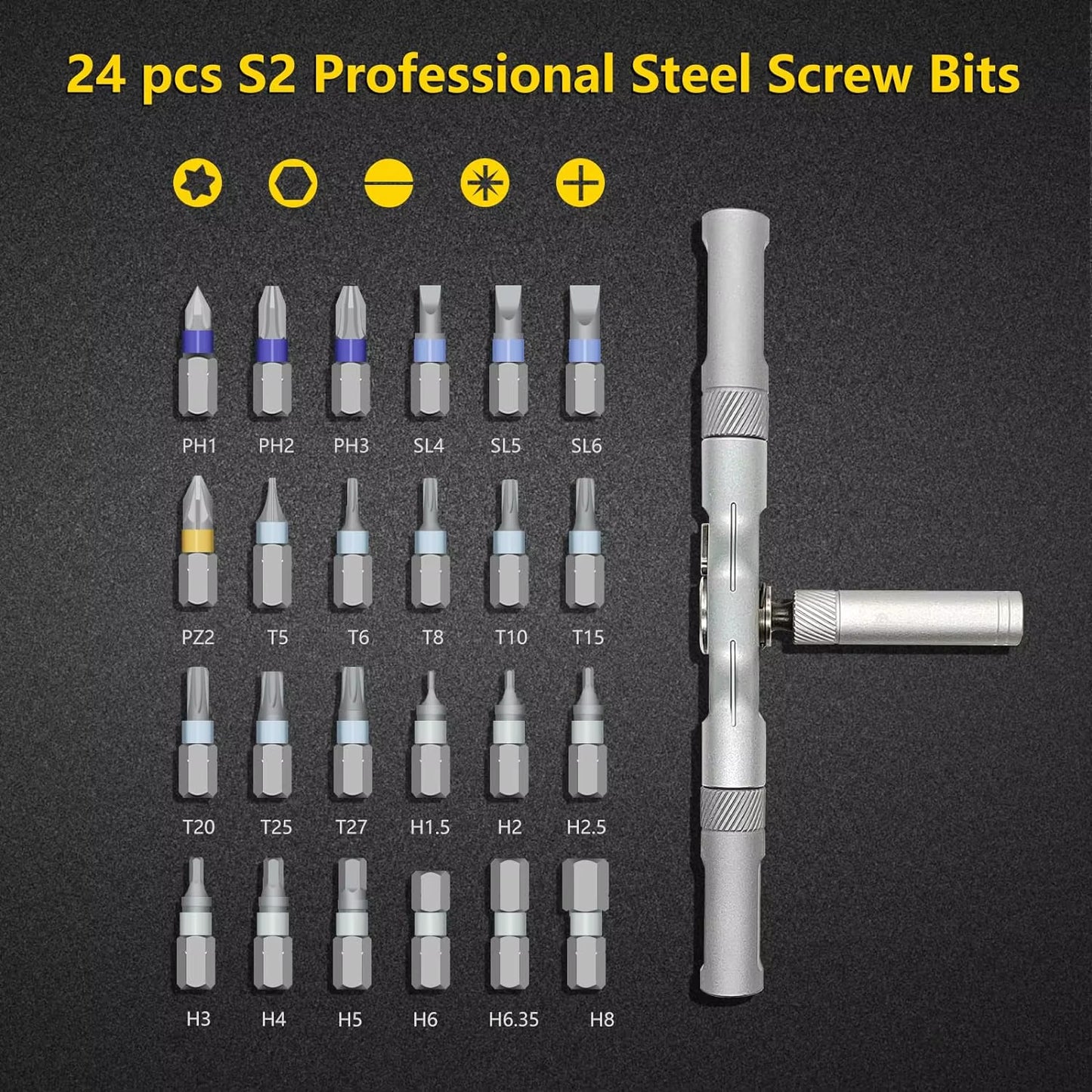 24 in 1 Screwdriver Set